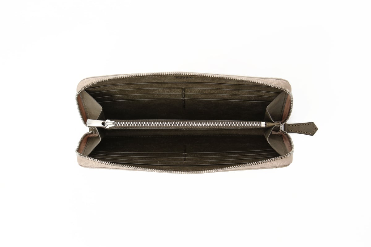 SEEGER】ヒマラヤクロコ ラウンドジップウォレット Kronos（クロノス