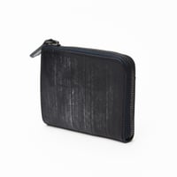 Circus Of Happiness】ミニL字ウォレット ブライドルレザー ブラック |