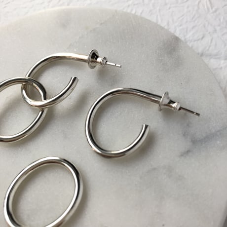 Connect 4 Metals Pierce-Silver925