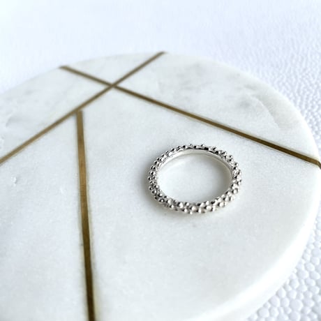 Caviar Ring-Gold/Pink Gold