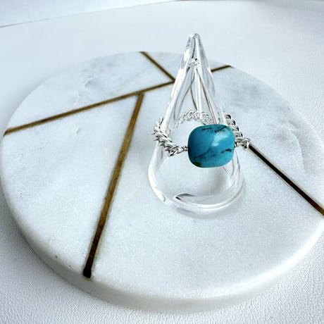 Turquoise Square Ring