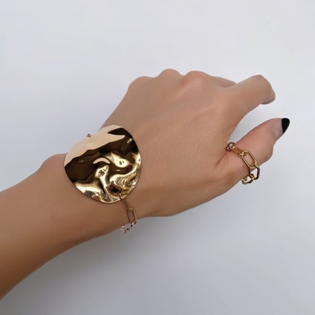 Chips Bracelet-Gold