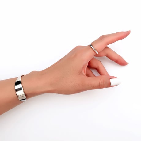 Knife Bangle-Silver925