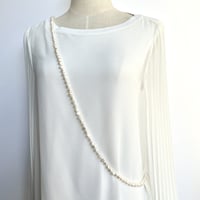 Rope Baroque pearl Necklace-120㎝ All Knot&Endless