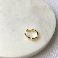Walnut Ear Cuff-Gold(片耳販売)