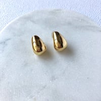 Rain Drops Pierce-Gold／Pink Gold