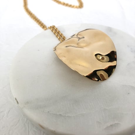 Chips Necklace-Gold