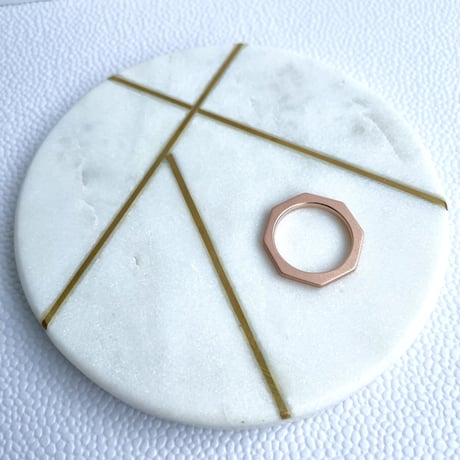 Style8 Ring-Gold/Pink Gold