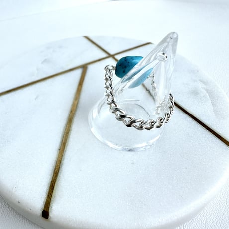 Turquoise Square Ring