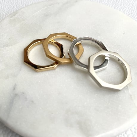 Style8 Ring-Gold/Pink Gold