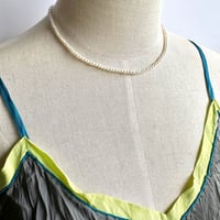 Plain Tiny Pearl Necklace 40 -Tansui Pearl