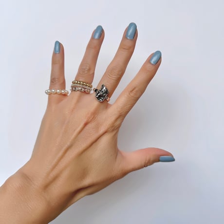 Nina Chain Ring-Silver925
