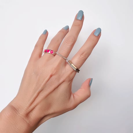 Nina Chain Ring-Silver925