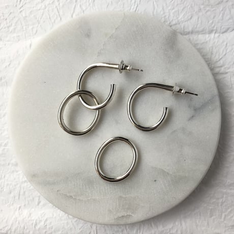 Connect 4 Metals Pierce-Silver925