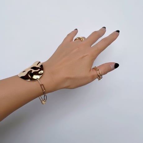 Chips Bracelet-Gold
