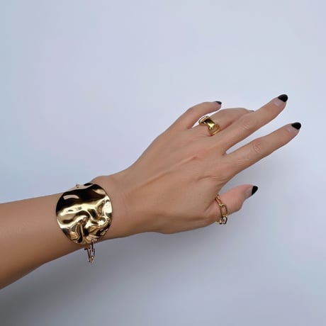 Chips Bracelet-Gold