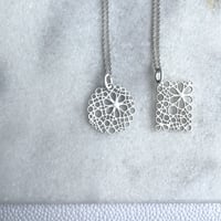 White Bubbles Necklace-Silver925