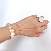 Circle Baroque Bracelet -Tansui Pearl