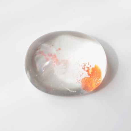ライモナイトインクォーツ Limonite in Quartz N013
