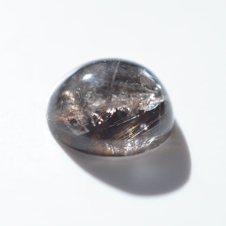 ブルッカイトインクォーツ Brookite in Quartz N005