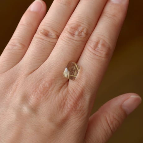 ルチルクォーツ Rutilelated Quartz N042
