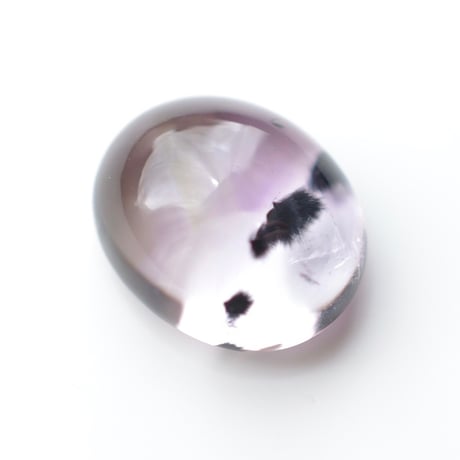 【自社研磨】ロマネサイト/ホランダイトインアメトリン Romanechite/Hollandite in Ametrine 001