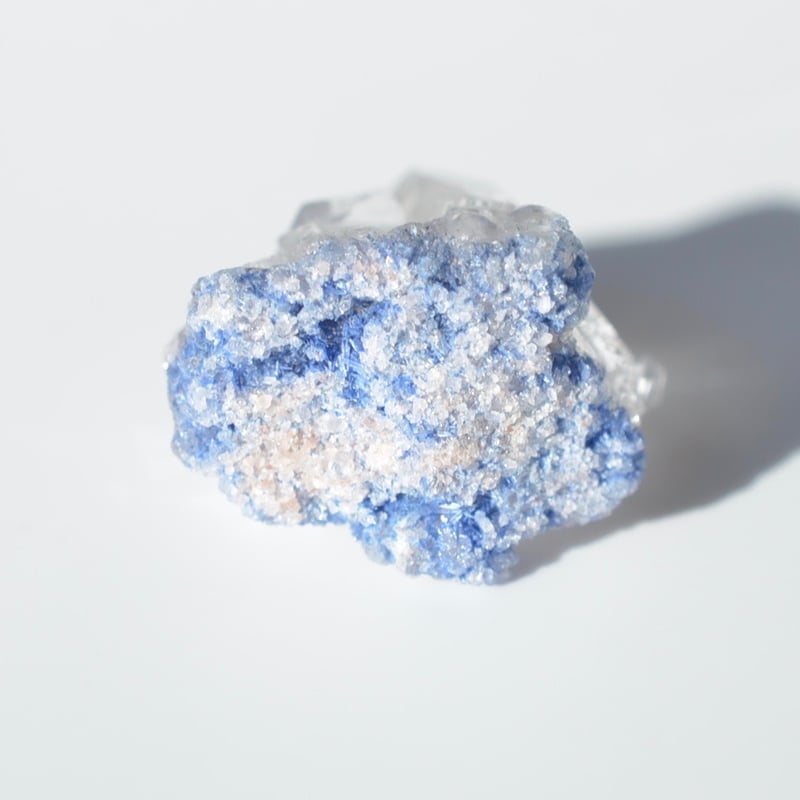 デュモルチェライトインクォーツ原石 Dumortierite in Quartz 019 |