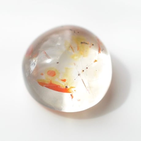 ライモナイトインクォーツ Limonite in Quartz N016