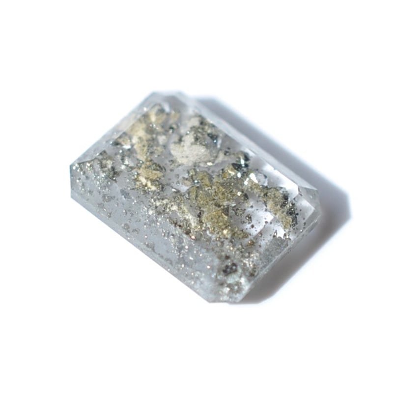 自社研磨】パイライトインクォーツ Pyrite in Quartz 004 | MARU
