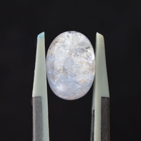 【自社研磨】デュモルチェライトインクォーツ Dumortierite in Quartz N050