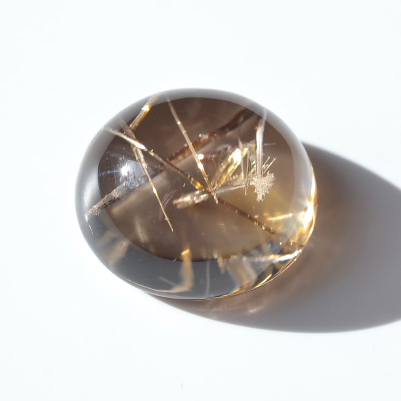 自社研磨】ルチルクォーツ Rutilated Quartz 032 | MARU