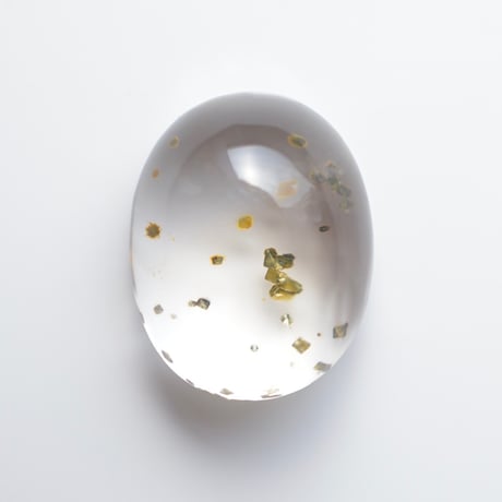 【自社研磨】マーカサイトインクォーツ Marcasite in Quartz 005