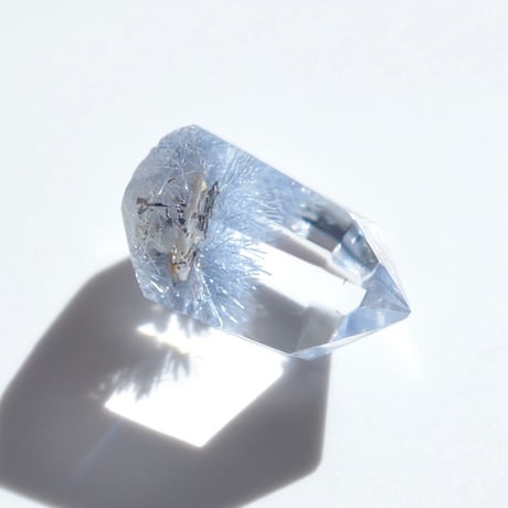 デュモルチェライトインクォーツ Dumortierite in Quartz N020
