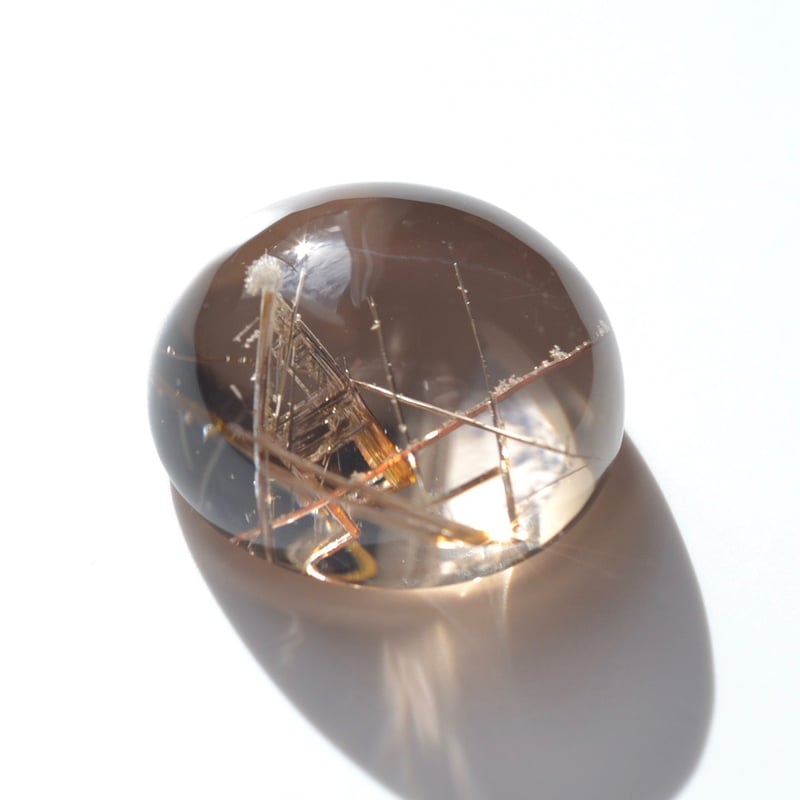 自社研磨】ルチルクォーツ Rutilated Quartz 032 | MARU