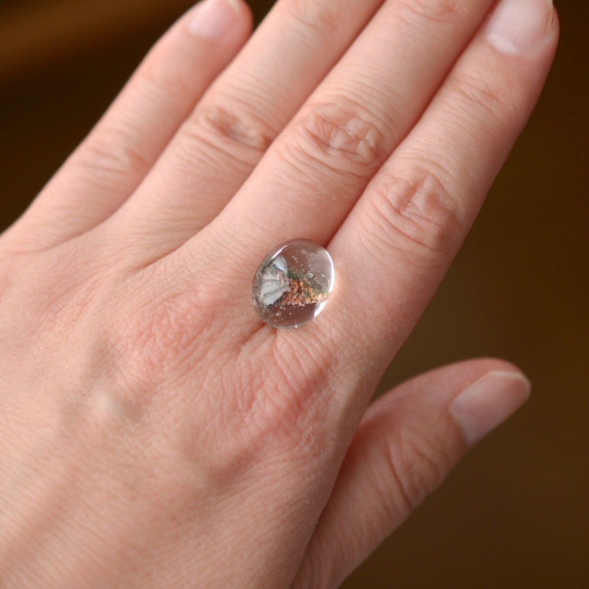 ⭐︎【極上品】天然 ガーデン クォーツ 置物 464g 自社研磨】ガーデンクォーツ Garden Quartz 052 | MARU