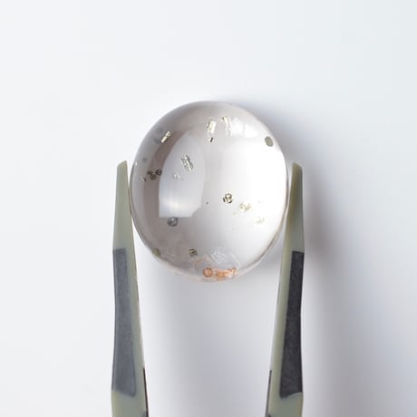 【自社研磨】マーカサイトインクォーツ Marcasite in Quartz 004