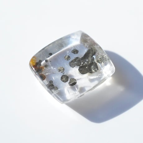 マーカサイトインクォーツ Marcasite in Quartz N011