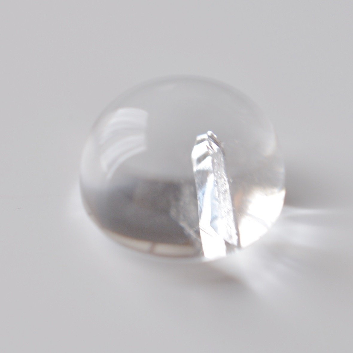 3057 大珠 希少 高品質 透明 クォーツインクォーツ オールドストック