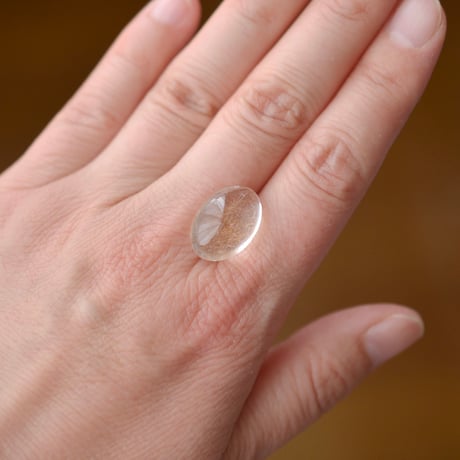 【自社研磨】アンフィボールインクォーツ Amphibole in Quartz 060