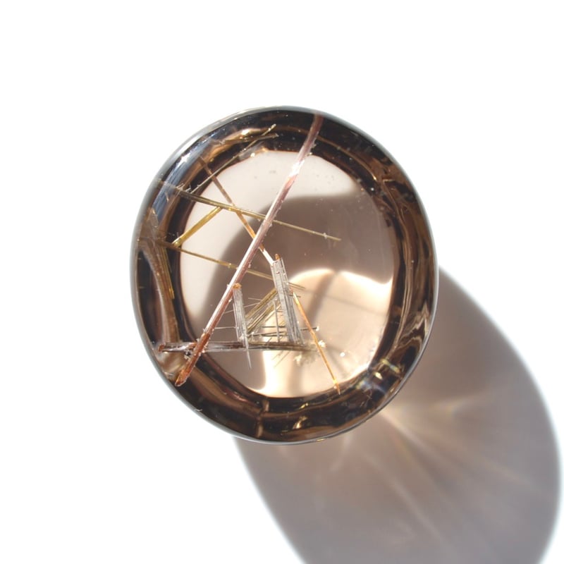 自社研磨】ルチルクォーツ Rutilated Quartz 032 | MARU