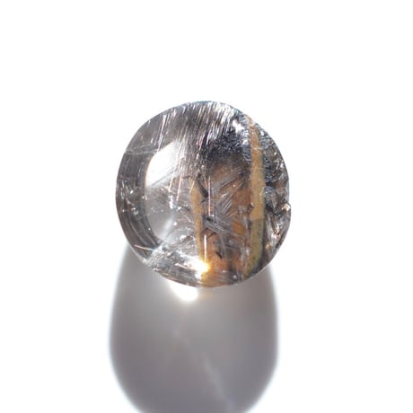 ブルッカイトインクォーツ Brookite in Quartz N005