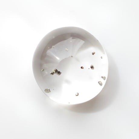 パイライトインクォーツ Pyrite in Quartz N006
