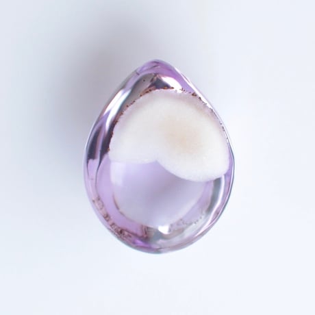 【自社研磨】クリストバライトインアメシスト Cristobalite in Amethyst 001