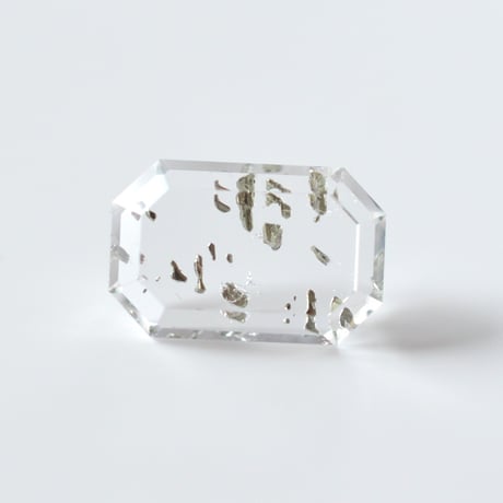 【自社研磨】パイライトインクォーツ Pyrite in Quartz 001