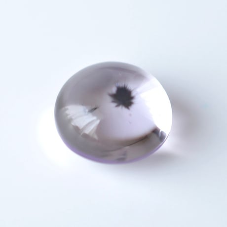 ロマネサイト/ホランダイトインアメシスト Romanechite/Hollandite in Amethyst N003