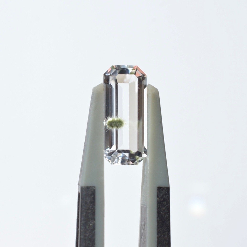 自社研磨】アクチノライトインクォーツ Actinolite in Quartz 003 |