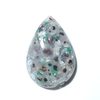 コッパークリソコラインカルセドニー Copper Chrysocolla in Chalcedony 001