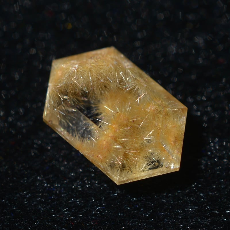ルチルクォーツ 自社研磨】ルチルクォーツ Rutilated Quartz 044 | MARU