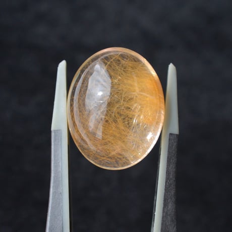 【自社研磨】アンフィボールインクォーツ Amphibole in Quartz 056