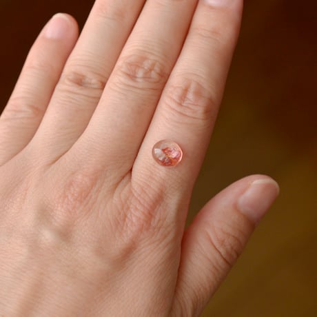 ライモナイトインクォーツ Limonite in Quartz N029